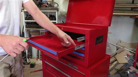 how to refinish metal tool box|how to repair a rusty toolbox.